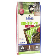 Bosch Dog Sensitive Lamb & Rice - корм для взрослых собак с чувствительным пищеварением, склонных к аллергии, с рисом и ягненком 