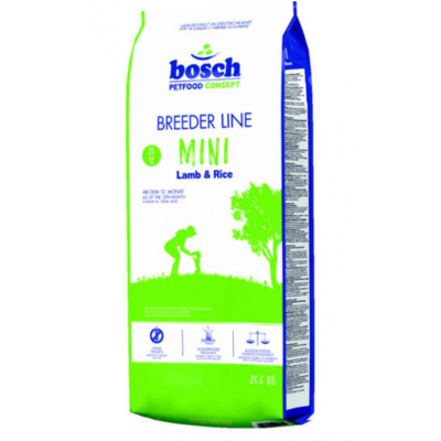 Bosch Breeder Line Mini Lamb&Rice - корм для собак мелких пород с ягненком и рисом