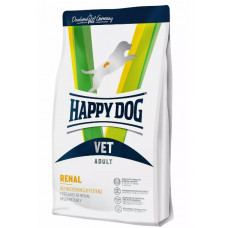 Happy Dog Vet Diet Renal - лечебный корм для взрослых собак с хронической почечной недостаточностью, гипертензией, нефритом