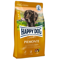Happy Dog Sensible Piemonte Ente & Seafish - беззерновой корм для взрослых собак с чувствительным пищеварением, с уткой, морской рыбой и каштаном