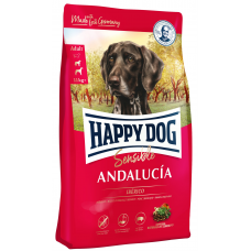 Happy Dog Sensible Andalusia Pork - беззерновой корм для взрослых собак с чувствительным пищеварением, с иберийской свининой