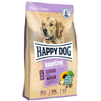 Happy Dog NaturCroq Senior - корм для пожилых собак всех пород, с низким содержанием белка, с птицей