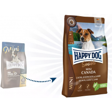 Happy Dog Mini Canada  - корм для собак мелких пород с лососем и кроликом