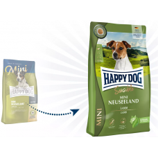 Happy Dog Sensible Mini Neuseeland Lamm - корм для собак мелких пород с чувствительным пищеварением, с ягненком и рисом