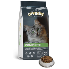 Divinus Cat Complete - полнорационный сухой корм для взрослых кошек, с мясом и злаками