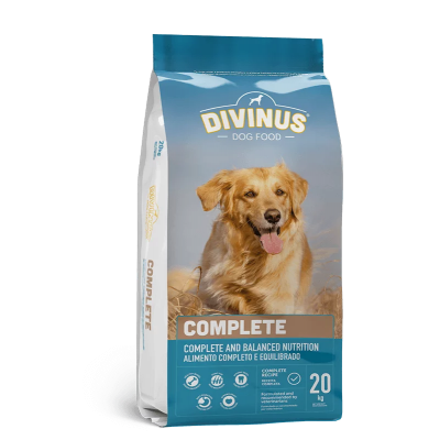 Divinus Dog Complete - сухой корм для взрослых собак всех пород, с мясом и злаками