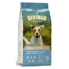 Divinus Dog Adult Mini - сухой корм для взрослых собак мини-пород, с мясом и злаками