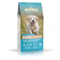 Divinus Puppy - полнорационный сухой корм для щенков всех пород, с мясом и злаками