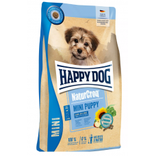 Happy Dog Naturcroq Mini Puppy - полнорационный корм для щенков мелких пород с 1 месяца, с птицей и рисом