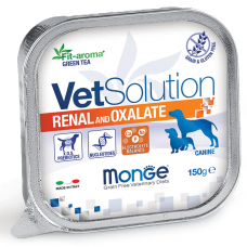 Monge VetSolution Dog Renal Oxalate - лечебный влажный корм для собак при хронической почечной недостаточности, 150 г
