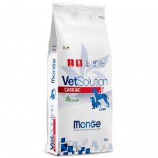 Monge VetSolution Dog Cardiac - беззерновой лечебный сухой корм для собак при заболеваниях сердца (сердечная недостаточность, гипертензия)