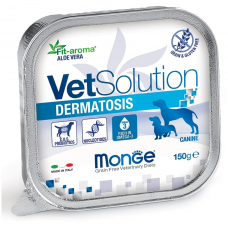 Monge VetSolution Dog Dermatosis - лечебный влажный корм для собак при заболеваниях кожи, 150 г