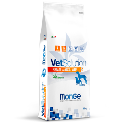 Monge VetSolution Dog Renal Oxalate - беззерновой лечебный сухой корм для собак при заболеваниях почек