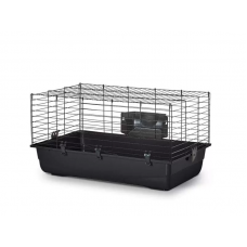 SAVIC Клетка для морских свинок и карликовых кроликов Ambiente 80, 80x50x43 см, черный (арт. 52231100blac)