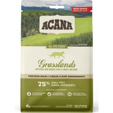 Acana Grasslands Cat 75% - сухой корм для кошек всех пород и возрастов, со свежей уткой, курицей, индейкой, перепелом