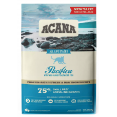Acana Pacifica Cat 75% - корм для кошек всех возрастов и пород, со свежевыловленной сельдью, сардиной, камбалой, хеком, и окунем