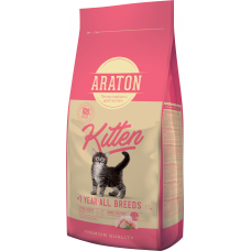 Araton Kitten Chicken - полноценный сухой корм для котят, с курицей