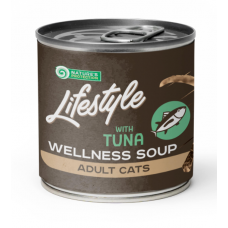 Nature's Protection Lifestyle Wellness Soup Sensitive - суп для кошек с чувствительным пищеварением, с тунцом, 140мл (арт. KIKNPLF63359)
