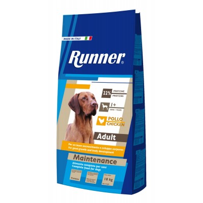 Runner Adult Maintenance - полнорационный сухой корм для взрослых собак всех пород, с курицей