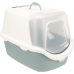 JollyPaw Туалет-домик для кошек, 40x40x56 см, со сменным фильтром, пластик