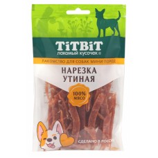 TiTBiT Mini Нарезка утиная для собак мини пород, 70 г (арт. 024584)