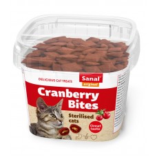 Sanal Cranberry & Chicken Bites - витаминизированное лакомство Подушечки с клюквой и курицей для стерилизованных кошек, 6 шт*75 г (арт. SC1578)