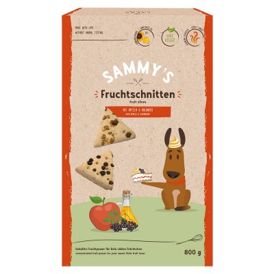 Bosch Sammy's Fruit Slices - лакомство для собак Фруктовые Ломтики, 800 г