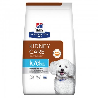 Hill's Prescription Diet k/d Kidney Care Early Stage - сухой диетический корм для собак при ранней стадии болезни почек