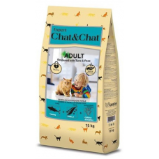 Chat&Chat Expert Adult Cat Tuna - сухой корм для взрослых кошек, с тунцом