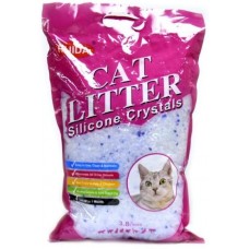 Cat Litter Silica Crystals - впитывающий силикагелевый наполнитель для кошачьего туалета, без аромата