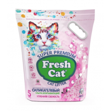Fresh Cat - силикагелевый наполнитель для кошачьего туалета, с ароматом "Утренняя свежесть"