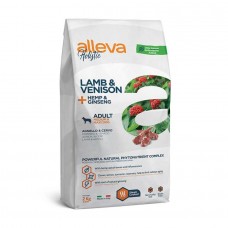 Alleva Holistic Adult Medium & Maxi Lamb Venison - беззерновой сухой корм для взрослых собак средних и крупных пород, с ягненком и олениной