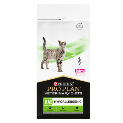 Pro Plan Veterinary Diets HA St/Ox HYPOALLERGENIC - сухой корм для котят и кошек при аллергических реакциях
