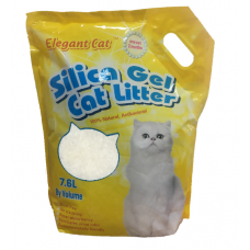 Elegant Cat - впитывающий силикагелевый наполнитель для кошачьего туалета "Звездный песок" (мелкие гранулы)