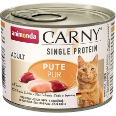 Carny Adult Single Protein - консервы для взрослых кошек, с индейкой, 200 г (арт. 83693)