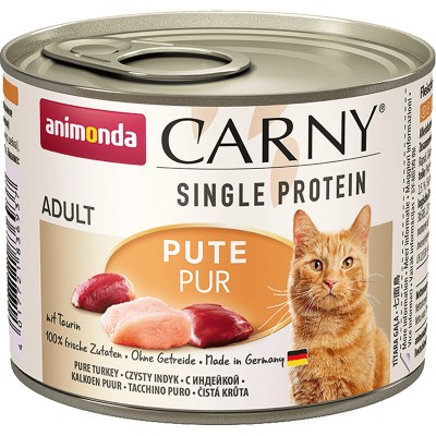 Carny Adult Single Protein - консервы для взрослых кошек, с индейкой, 200 г (арт. 83693)