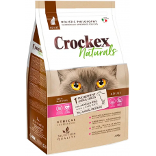 Crockex Naturals Cat Adult Lamb & Rice - сухой корм для взрослых кошек, с ягненком и рисом