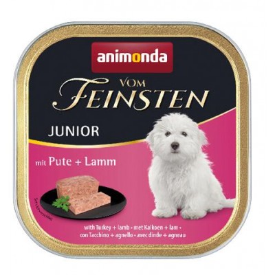 Vom Feinsten Junior - консервы для щенков, с индейкой и ягненком, 150 г (арт. 82985)