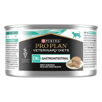 Pro Plan Veterinary Diets EN St/Ox Gastrointestinal - влажный диетический корм для кошек при расстройстве пищеварения, паштет, 195 г