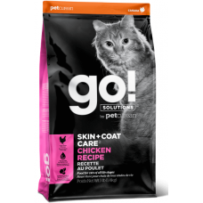 GO! SKIN + COAT Chicken Recipe for Cats 32/20 корм для котят и кошек с цельной курицей, фруктами и овощами 