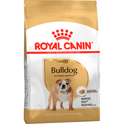 Royal Canin Bulldog Adult - корм для английских бульдогов с 12 месяцев.