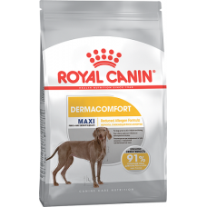 Royal Canin Maxi Dermacomfort - сухой корм для взрослых собак крупных пород с чувствительной кожей.