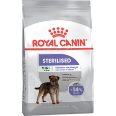 Royal Canin Mini Sterilised - корм для взрослых (старше 10 месяцев) стерилизованных собак мелких размеров 