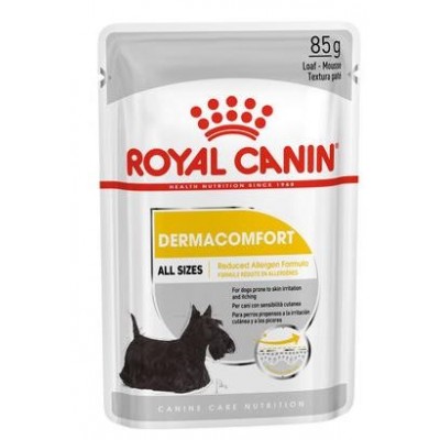 Royal Canin Dermacomfort Canine Pouche - паштет для собак с чувствительной кожей (85 гр.)