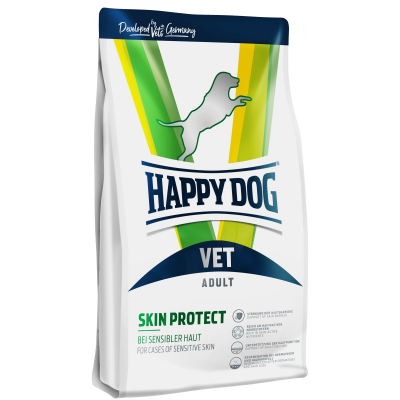 Happy Dog VET Diet Skin - беззерновой лечебный корм для собак при Дерматозах, раздражениях на коже и линьке