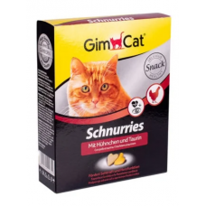 GimCat Витаминные сердечки для кошек, с курицей и таурином 420 гр. (арт. 419039)
