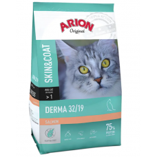 Arion Original Derma - сухой безглютеновый корм для кошек, для здоровья кожи и шерсти, с курицей