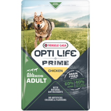 Opti Life Prime Adult Chicken - беззерновой сухой корм для взрослых собак, с курицей