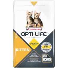 Opti Life Kitten Grain Free - сухой беззерновой корм для котят, с курицей