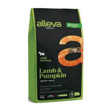 Alleva Natural Adult Mini Lamb & Pumpkin - сухой корм для взрослых собак мелких пород, с ягненком и тыквой